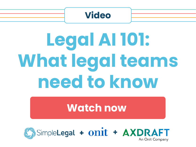 [Video] Legal AI 101 What legal teams need to know